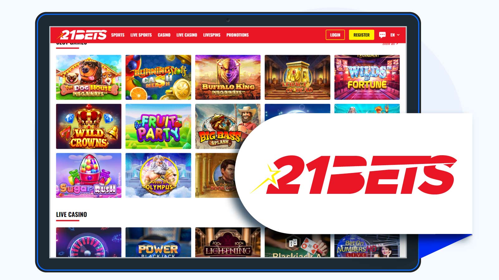 21Bets Casino Best Online Casino for Player Support