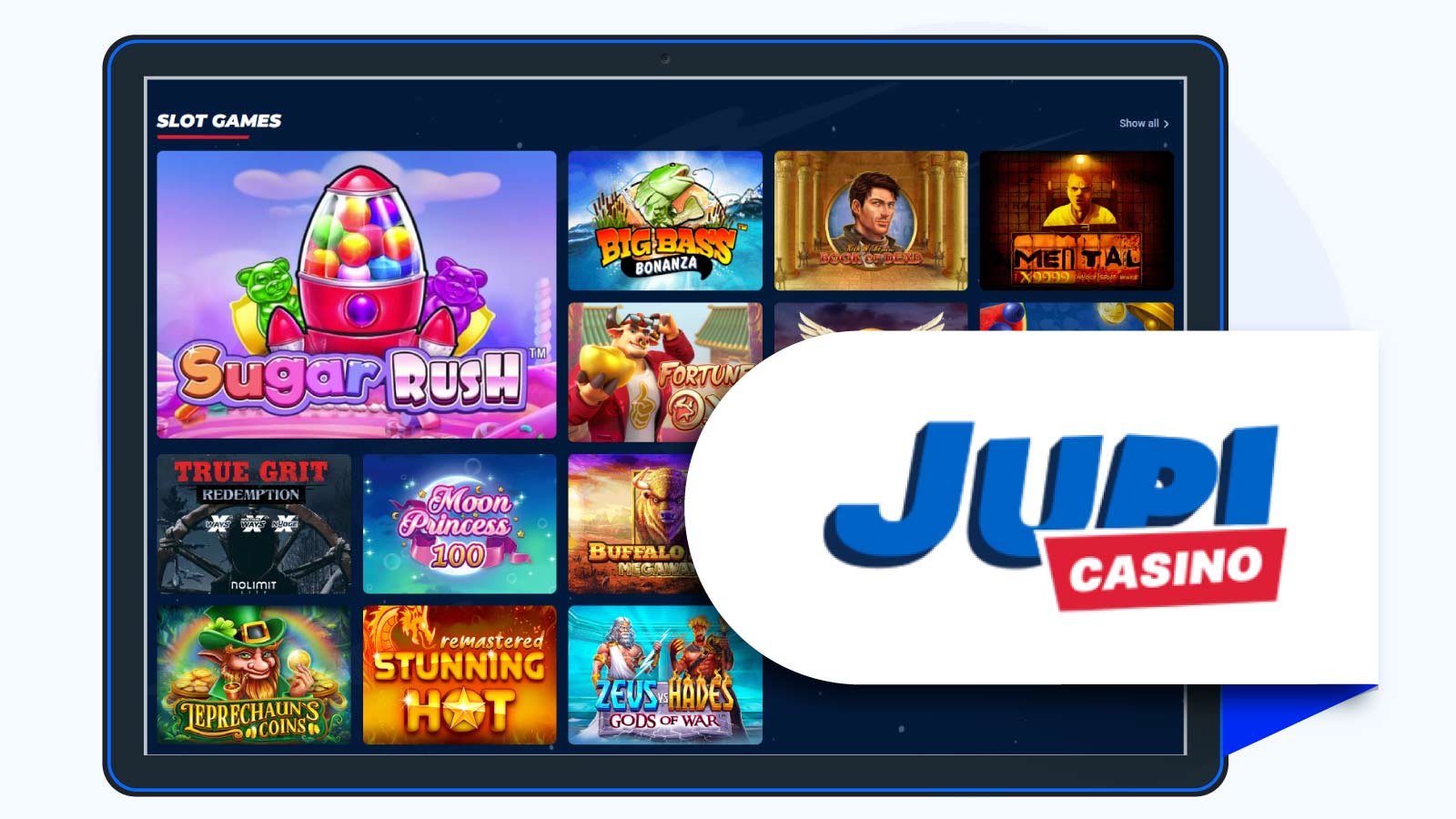 Jupi Casino Top Casino Site for Live Dealer Games
