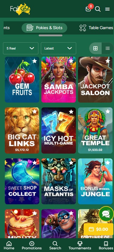 fairgo-casino-slots-variety-mobile-review
