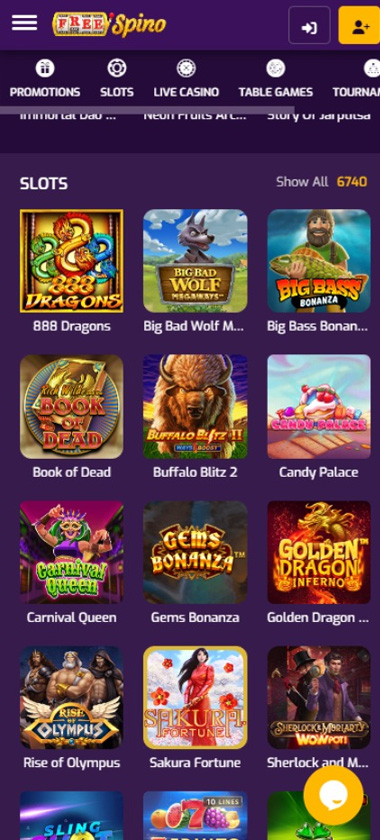 freespino-casino-slots-variety-mobile-review