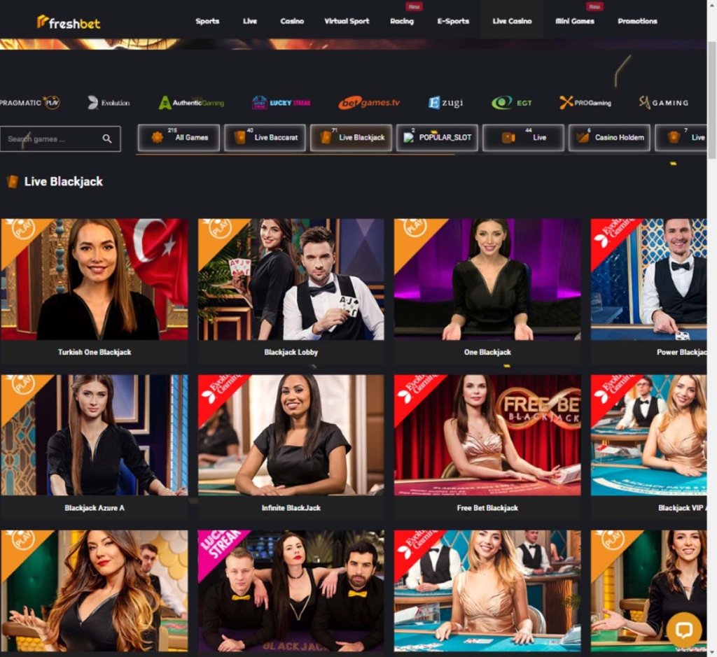 freshbet-casino-live-dealer-blackjack-games-review