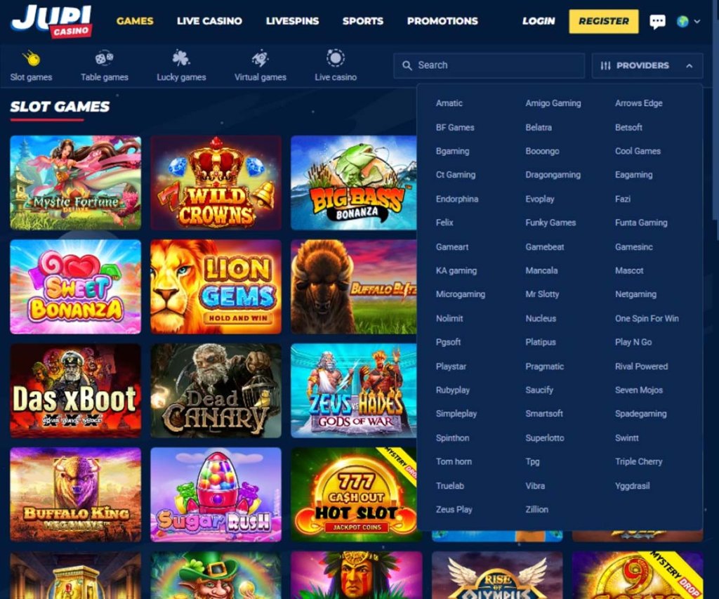 jupi-casino-software-providers-available-review