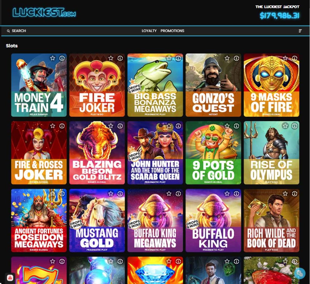 luckiest-casino-slots-review