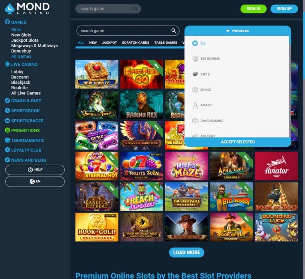 mond-casino-software-providers-review