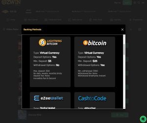 ozwin casino-banking-methods-review