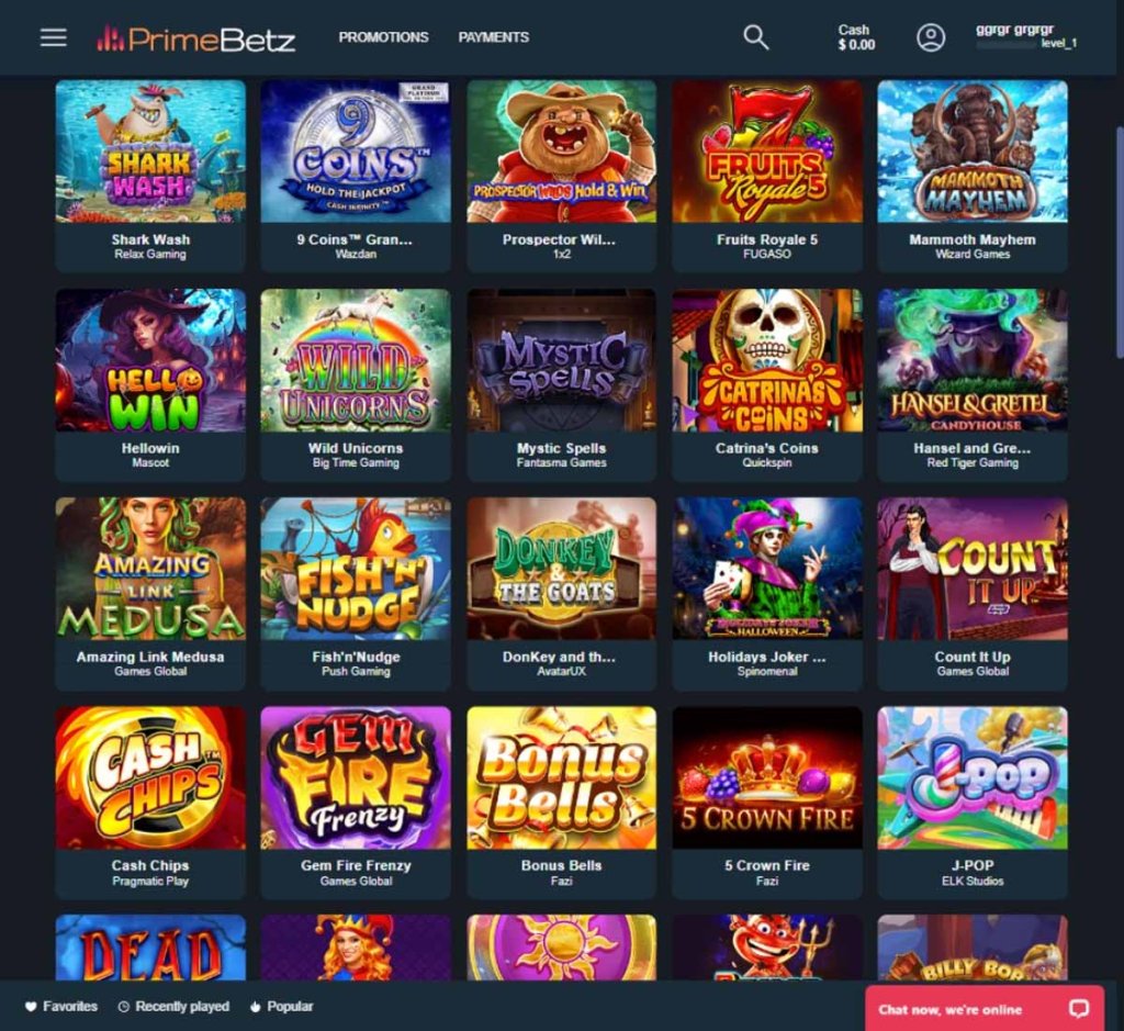 primebetz-casino-slots-variety-review