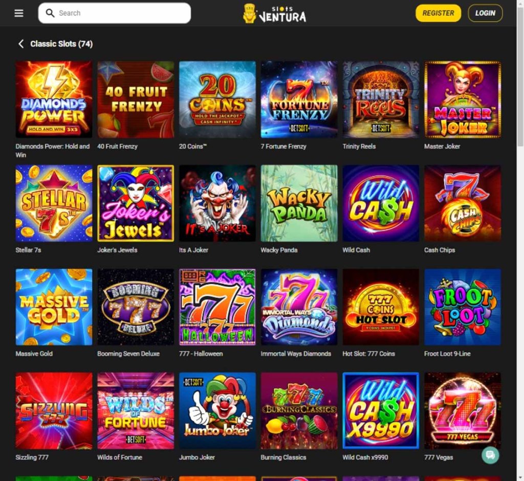 slots-ventura-casino-slots-variety-review
