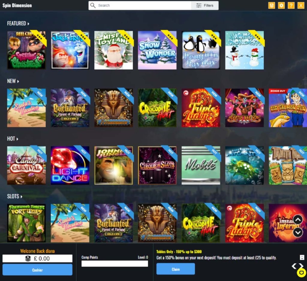 spin-dimension-casino-collection-of-games-review