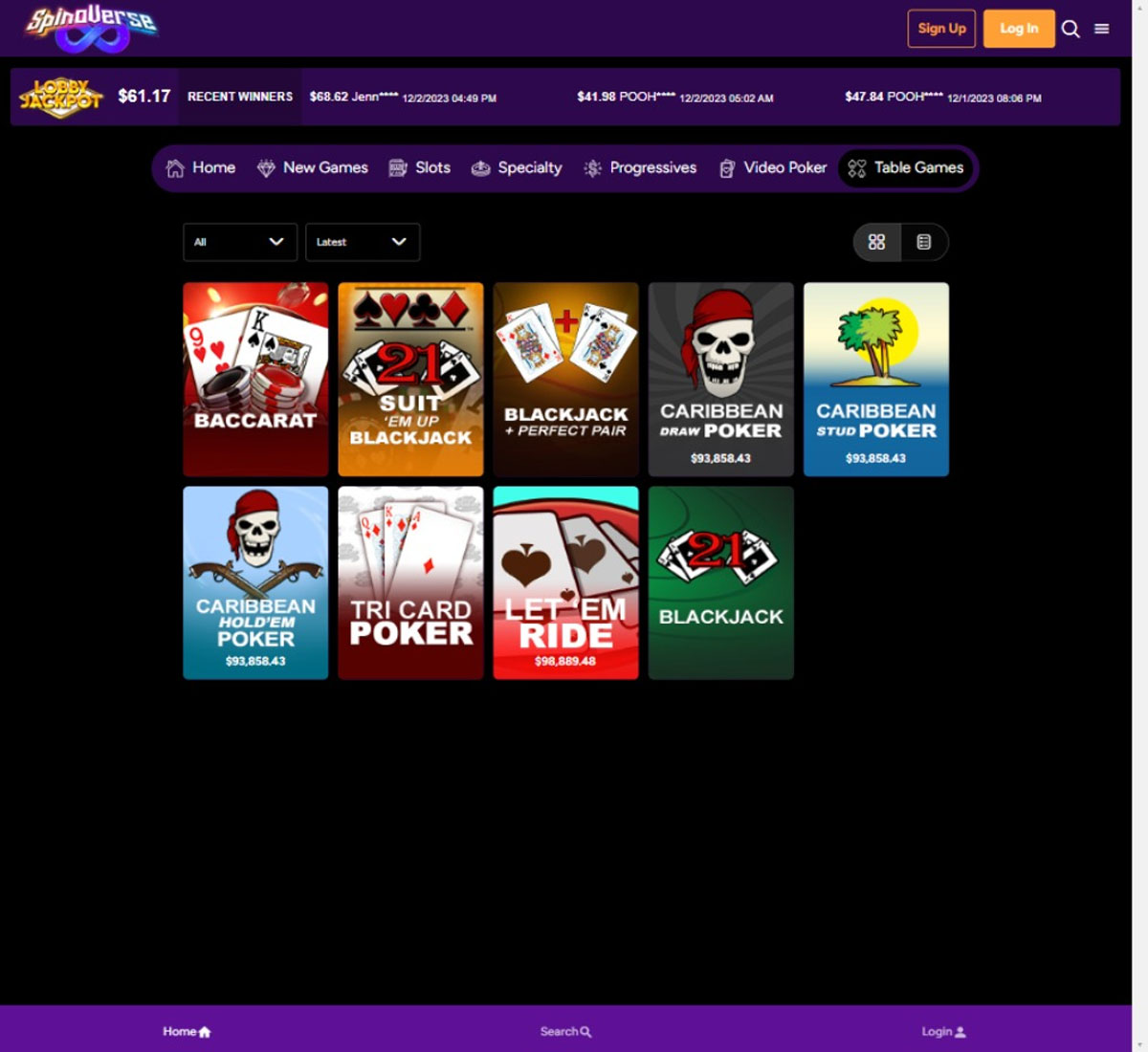 spinoverse-casino-table-games-collection-review