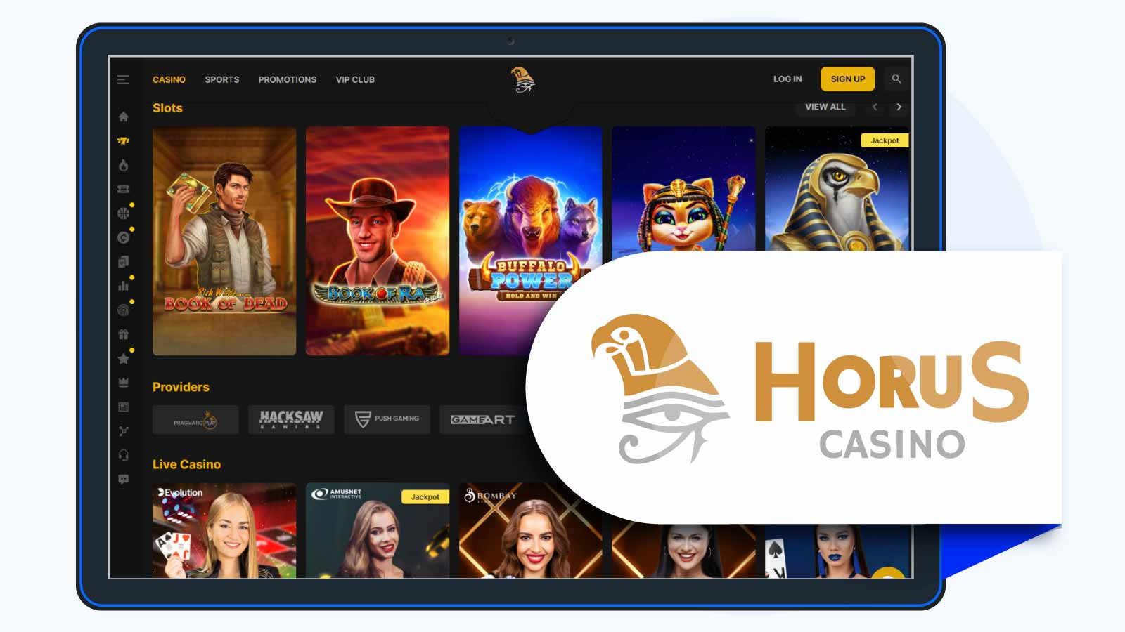 Horus Casino – Best for slots