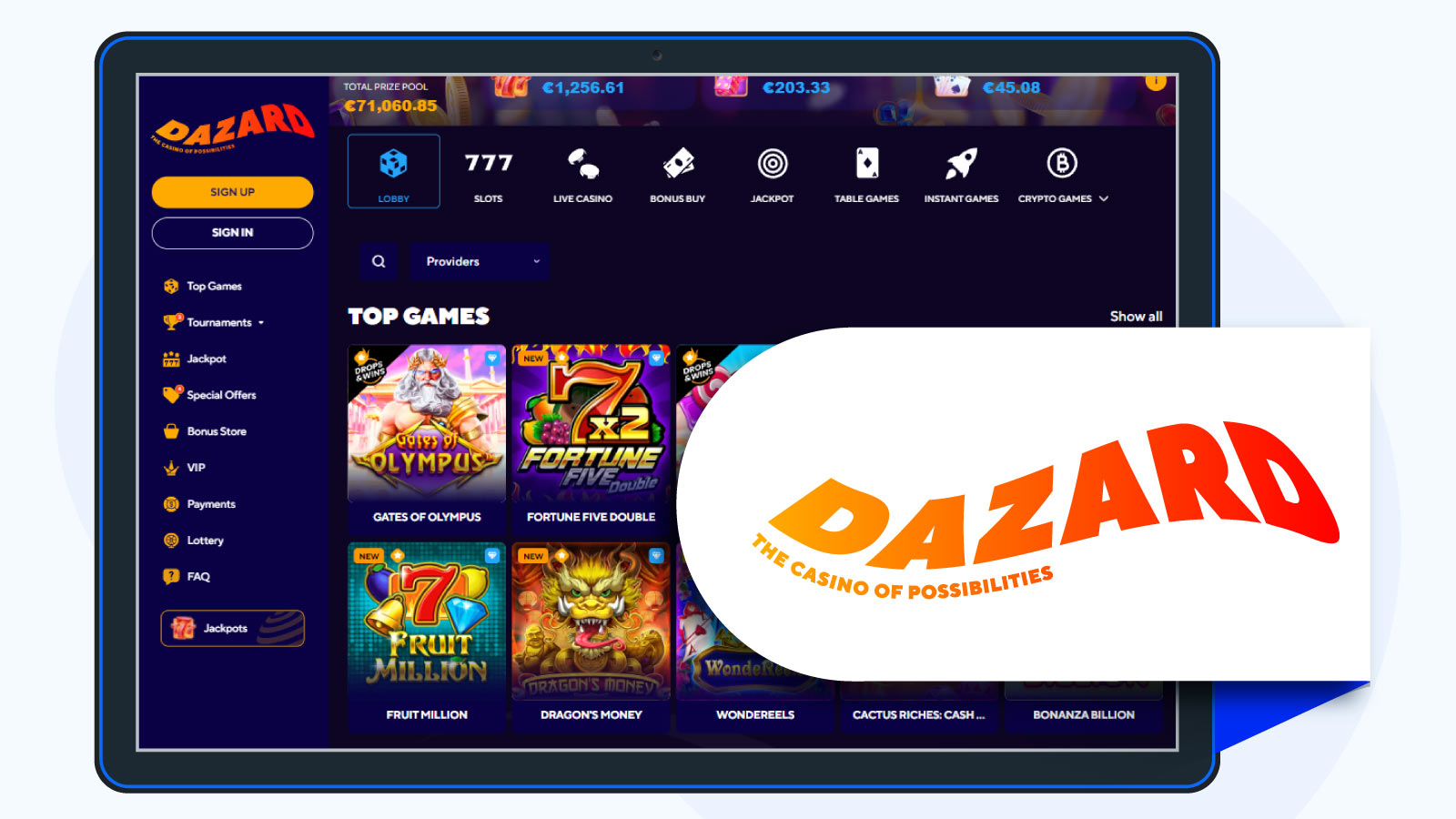 Dazard-Casino-Best-Mobile-Dama-NV-Casino