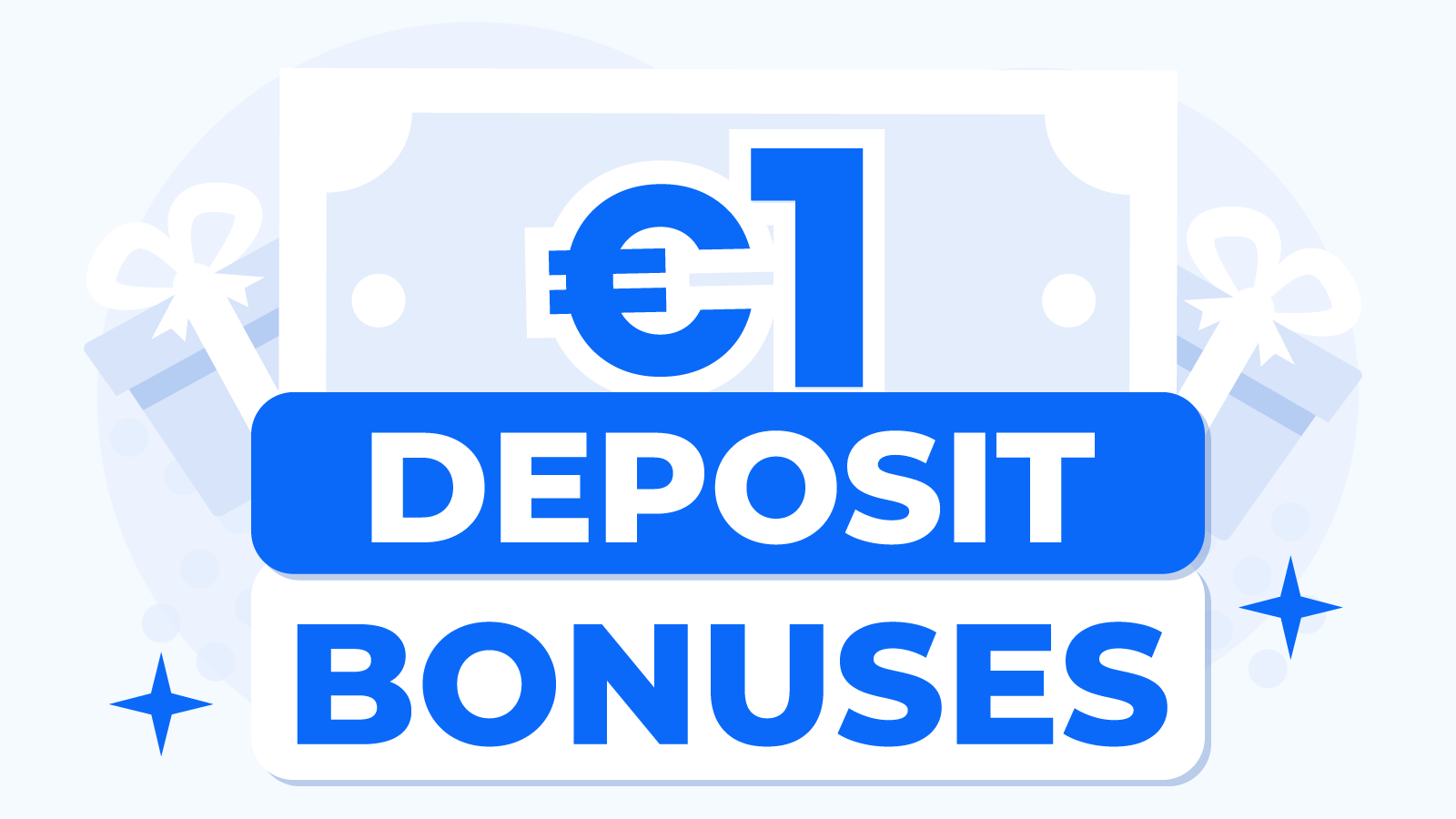 $/€1 Deposit Casinos and Bonuses - 2024