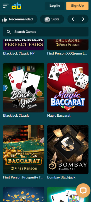 arcane-bet-casino-live-dealer-games-collection-mobile-review