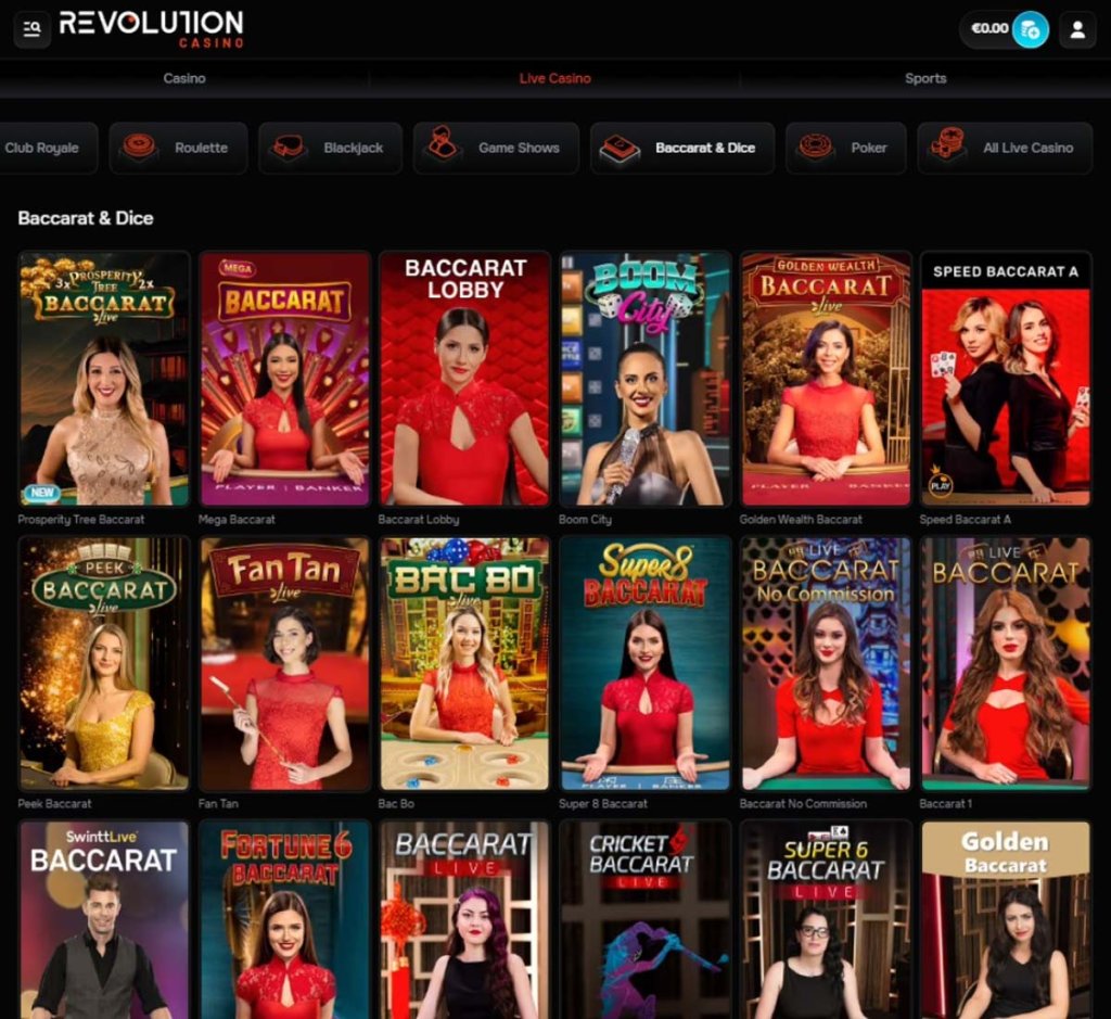 revolution-casino-live-dealer-baccarat-games-review