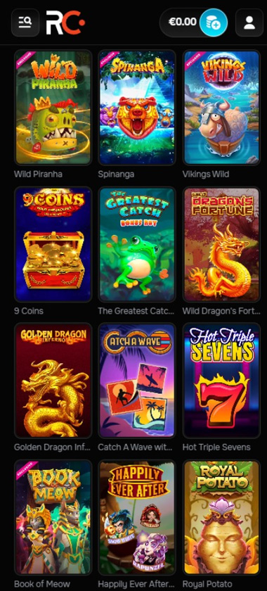 revolution-casino-slots-variety-mobile-review