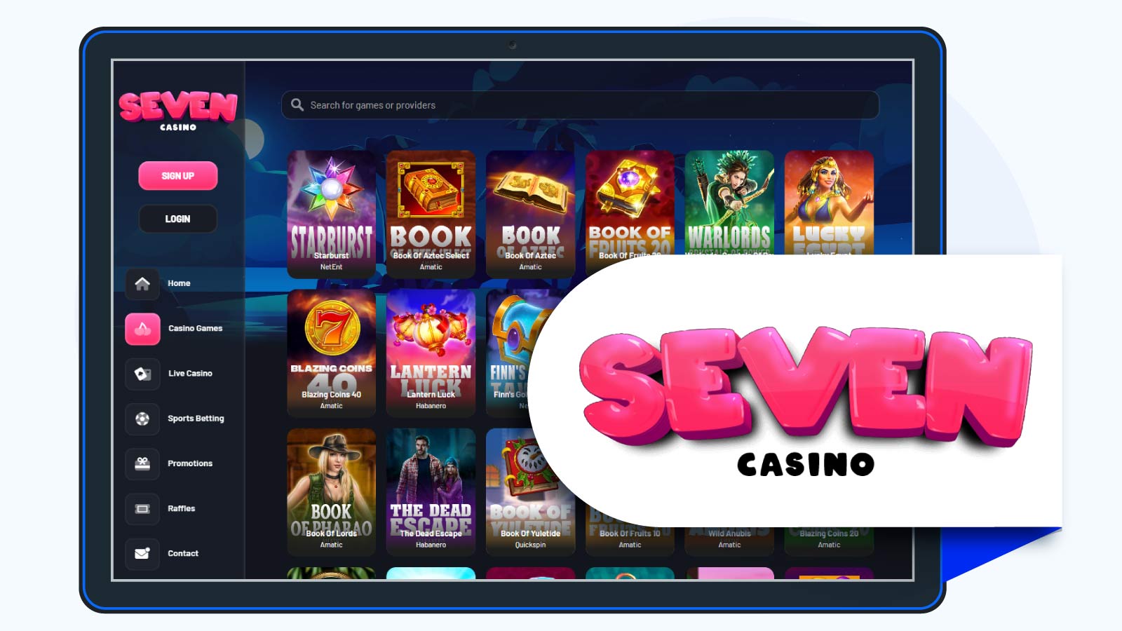 Seven Casino – Editor’s Choice