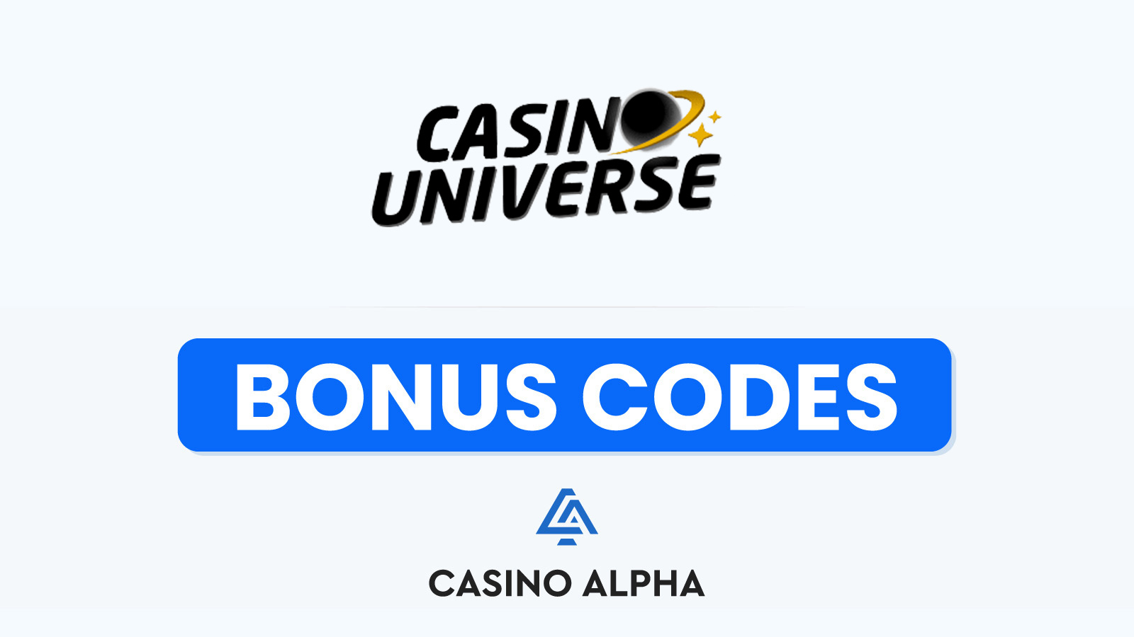 Casino Universe Promo Codes - April
 2024