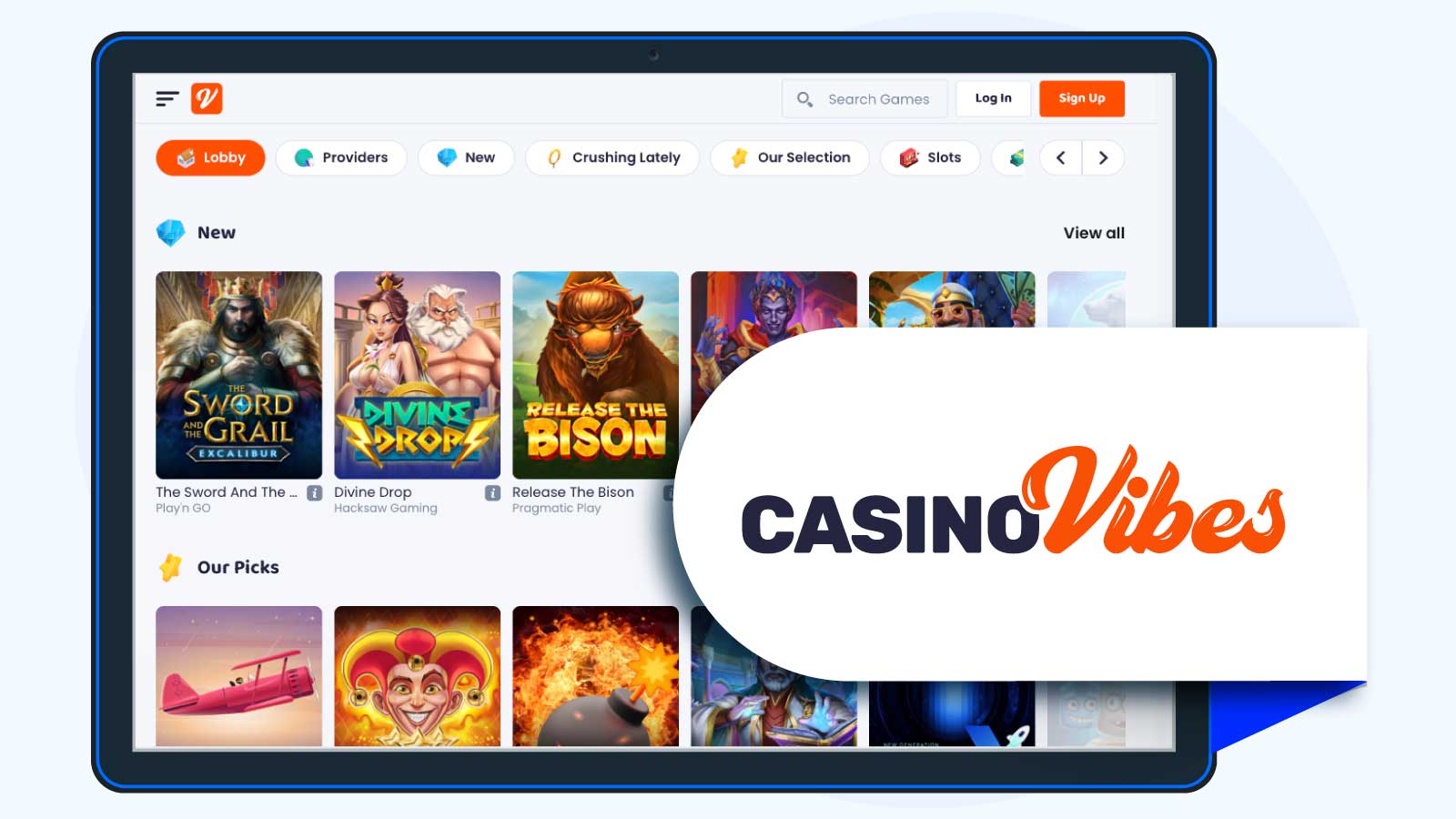 CasinoVibe – Best Minimum Deposit Casino for Fast Payouts