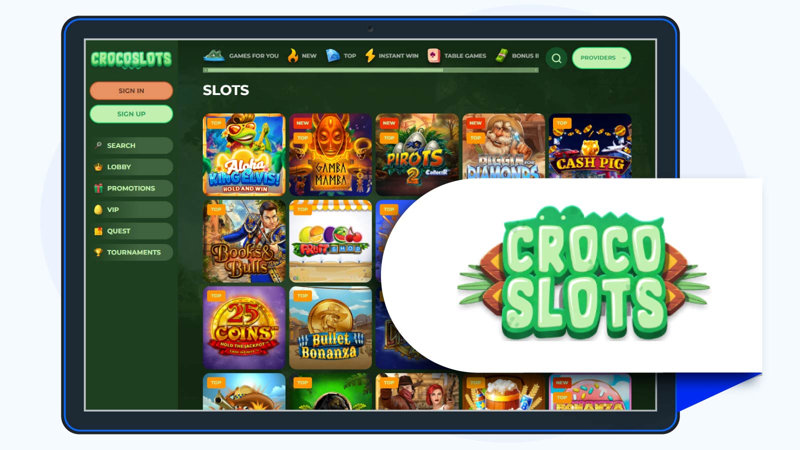 CrocoSlots Casino – Editor’s Choice For The Best European Online Casino
