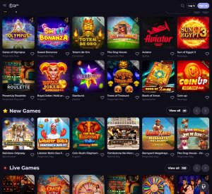 CryptoLeo casino home page mobile review