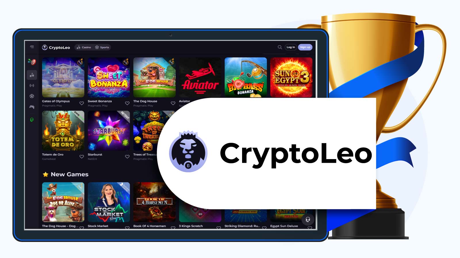 CryptoLeo Our Pick For The Best Online Casino All-Around