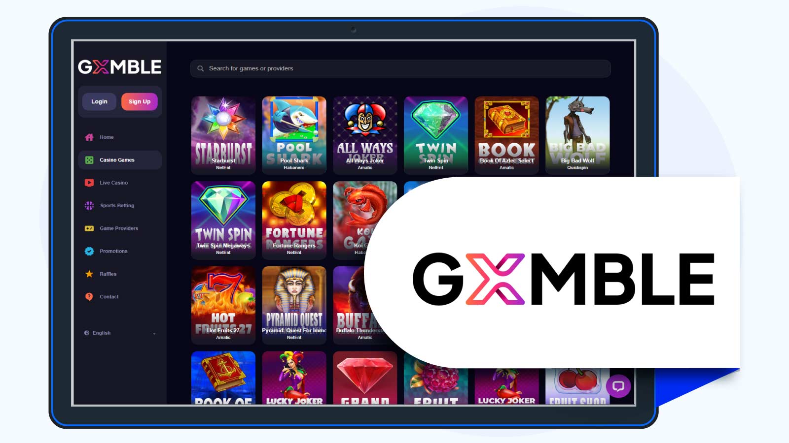 Gxmble–Best-European-Online-Casino-For-Crypto-Payments