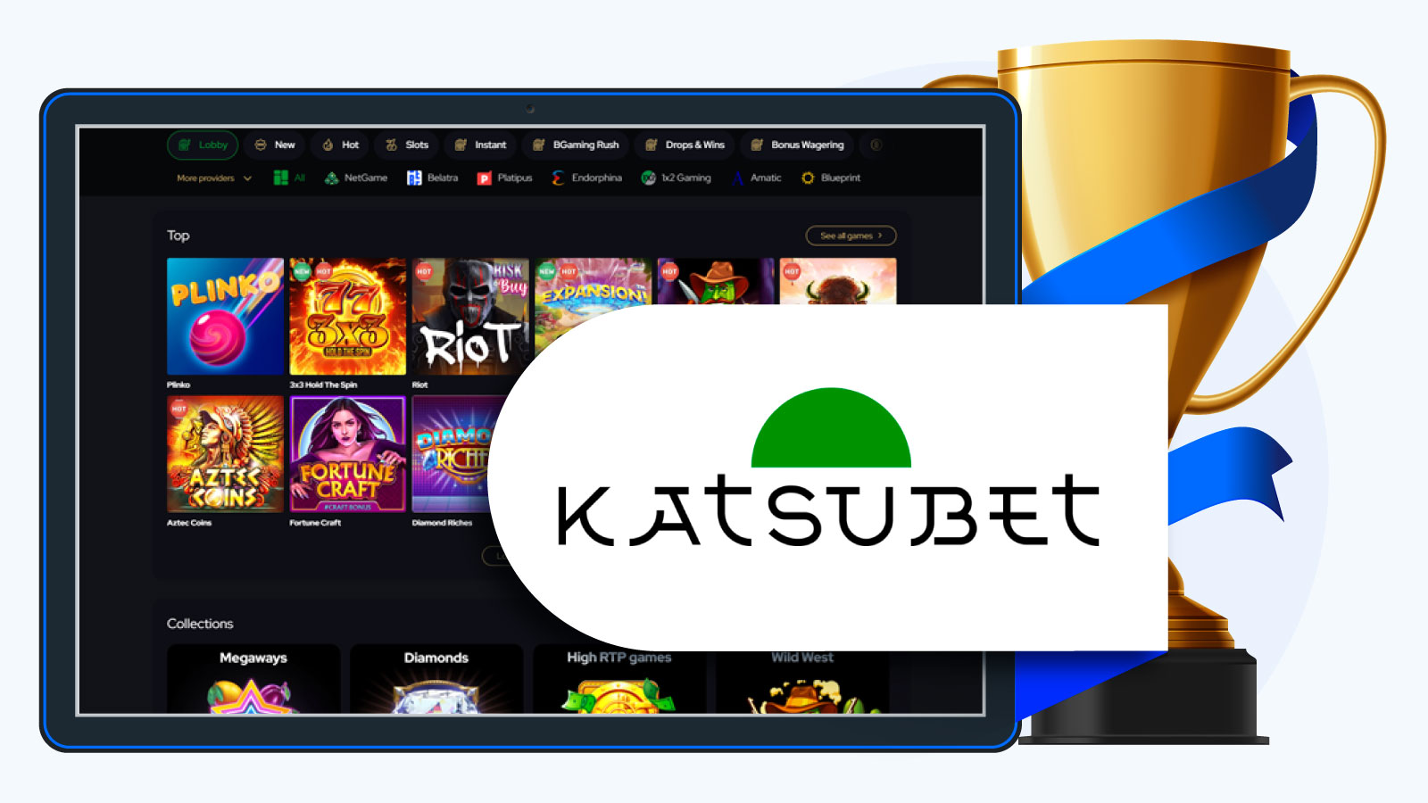 KatsuBet- Best Minimum Deposit Casino Overall