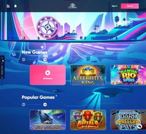 Las Atlantis Casino game types review