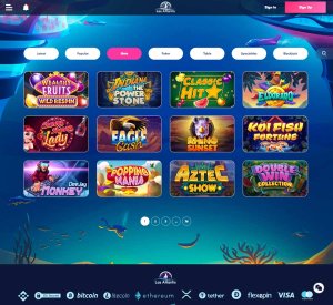 Las Atlantis casino slots review