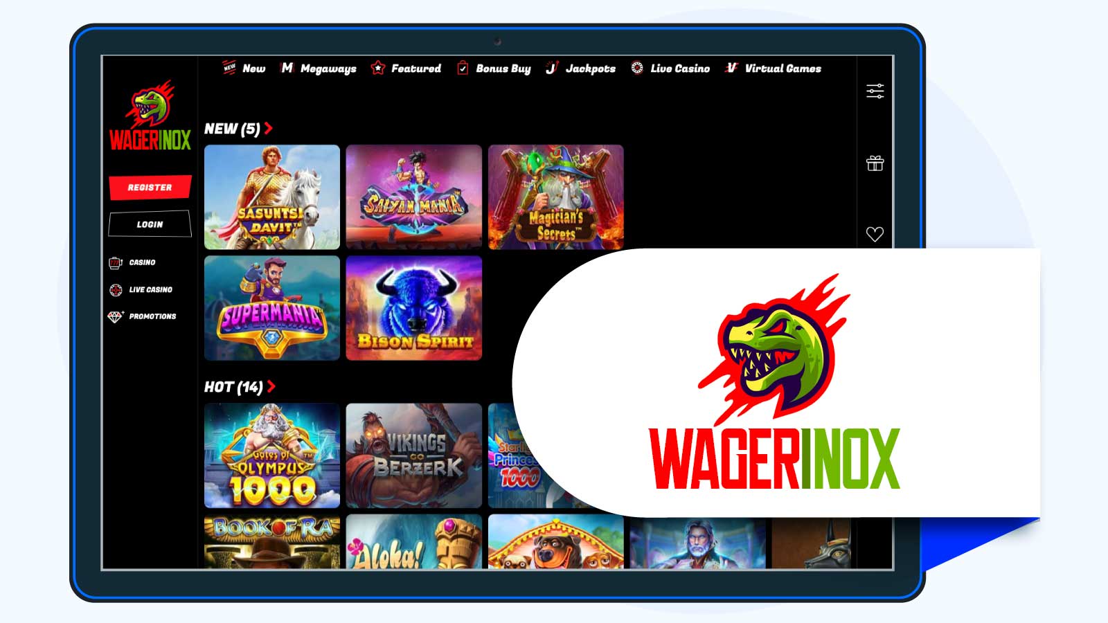 WagerInox – Best Low Wagering Casino for Fast Withdrawals