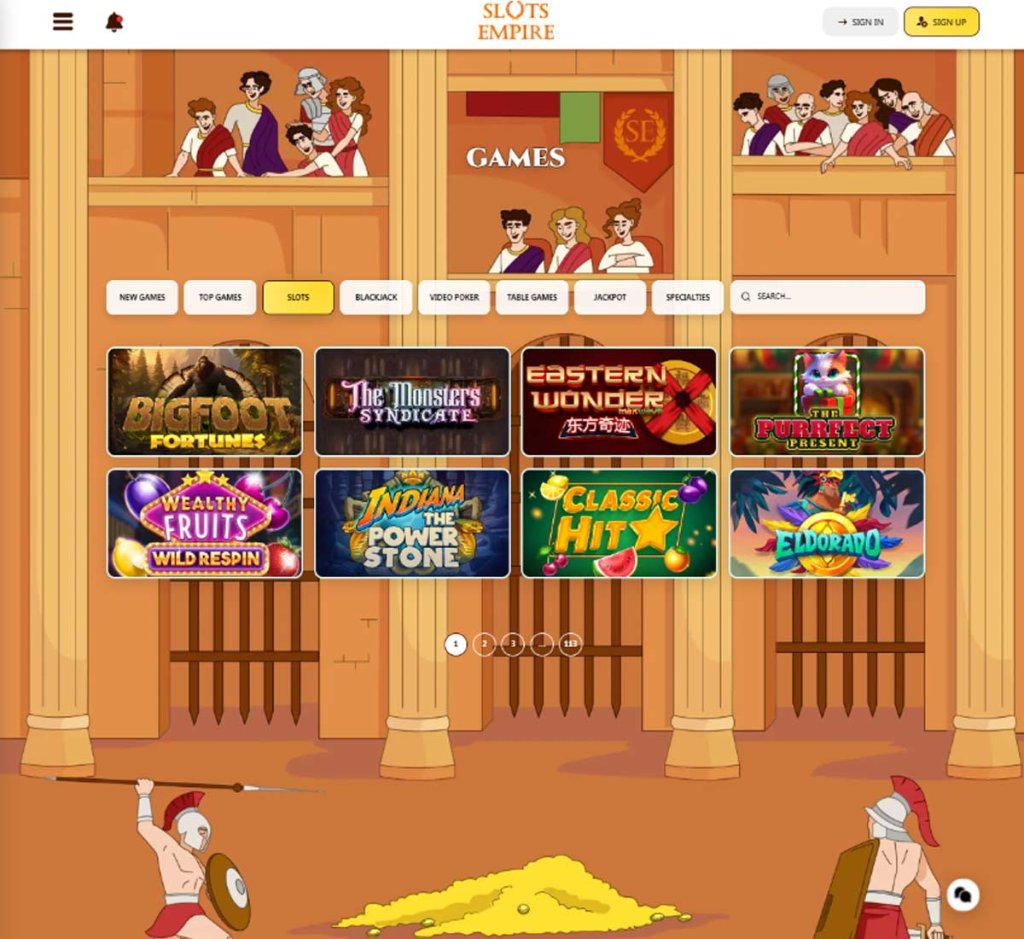 Slots Empire casino slots review