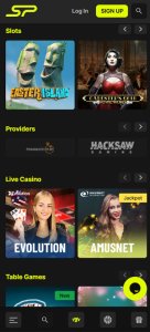 stakeprix-casino- lobby-mobile-review