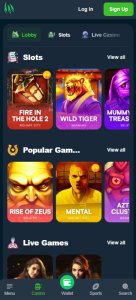 wild.io-casino- lobby-mobile-review