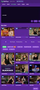 BetPlays Casino live dealer games mobile review