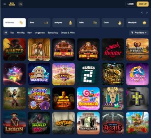 BigWins Casino home page review