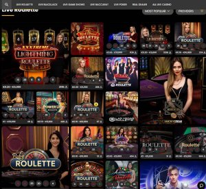 EmirBet Casino live dealer games review