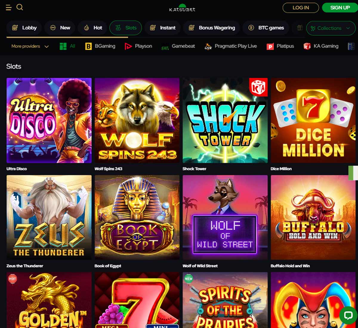 Katsubet slots review