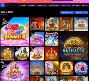 Pribet Casino home page review