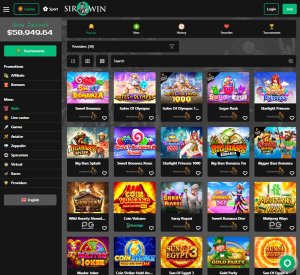 Sirwin Casino slots review