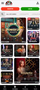 ZodiacBet Casino live dealer games mobile