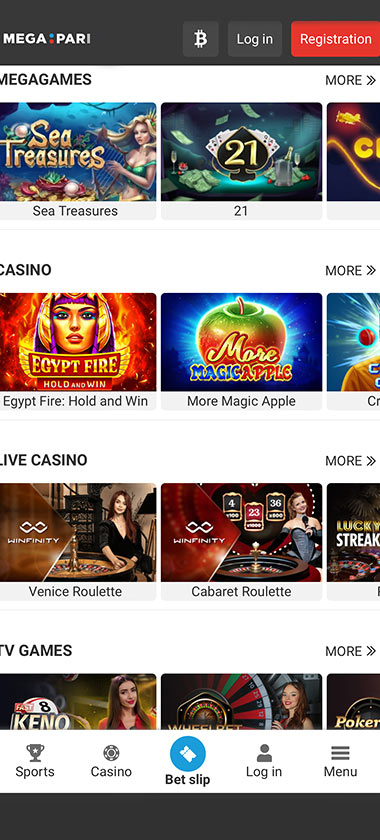 megapari-casino-game-types-mobile-review