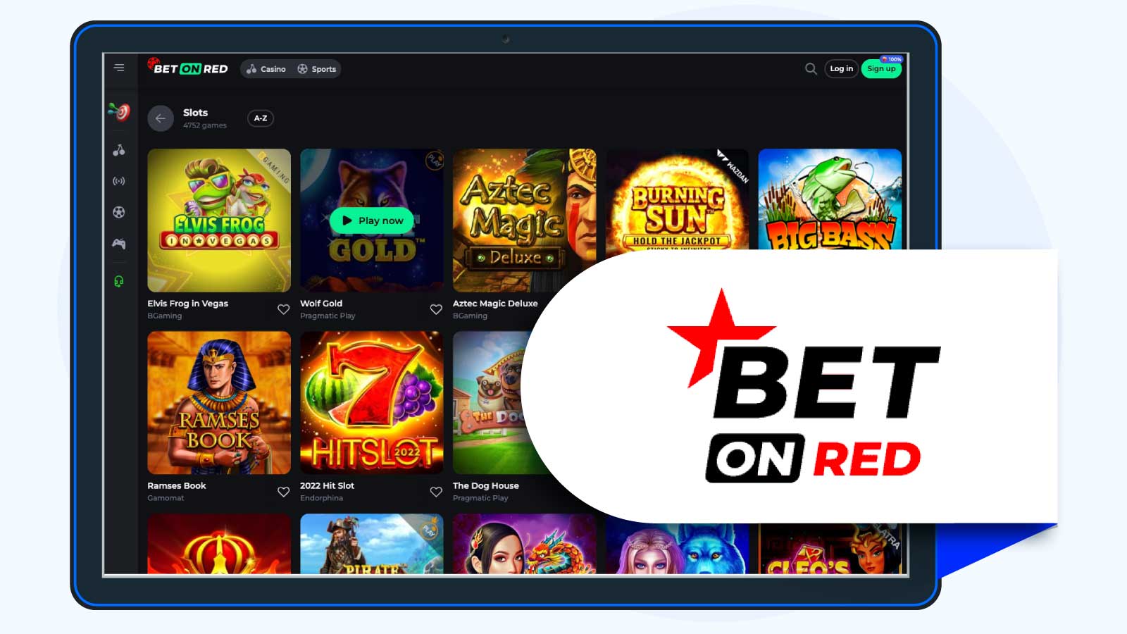 BetOnRed Casino -  Best European Online Casino For Slots