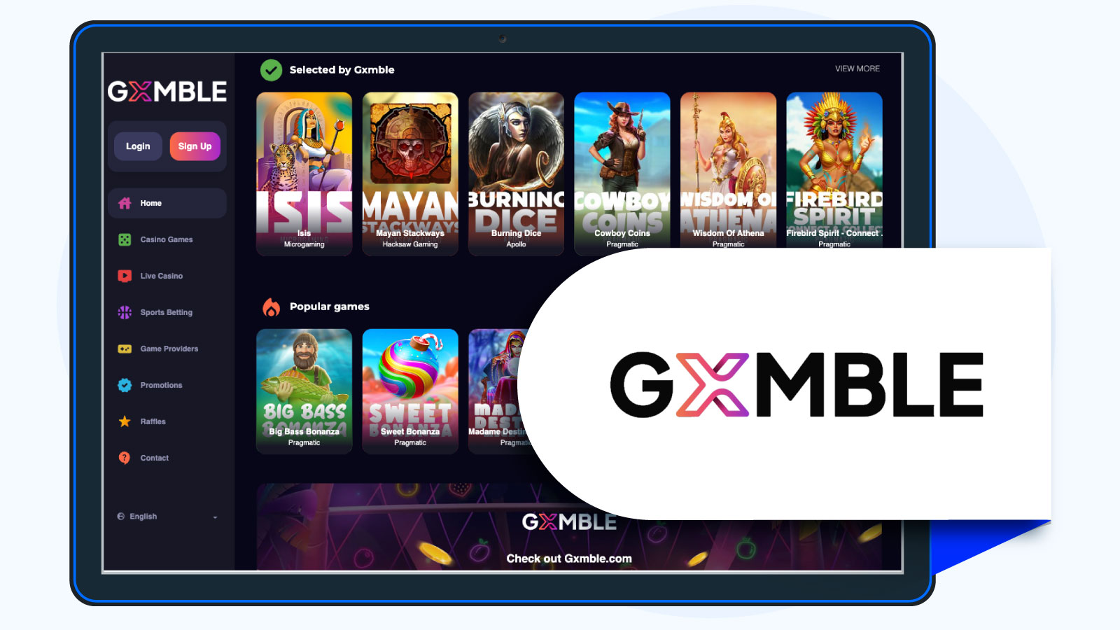 Gxmble Casino - Best Unlimited Cashout Deposit Bonus