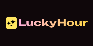 LuckyHour Casino Logo Logo