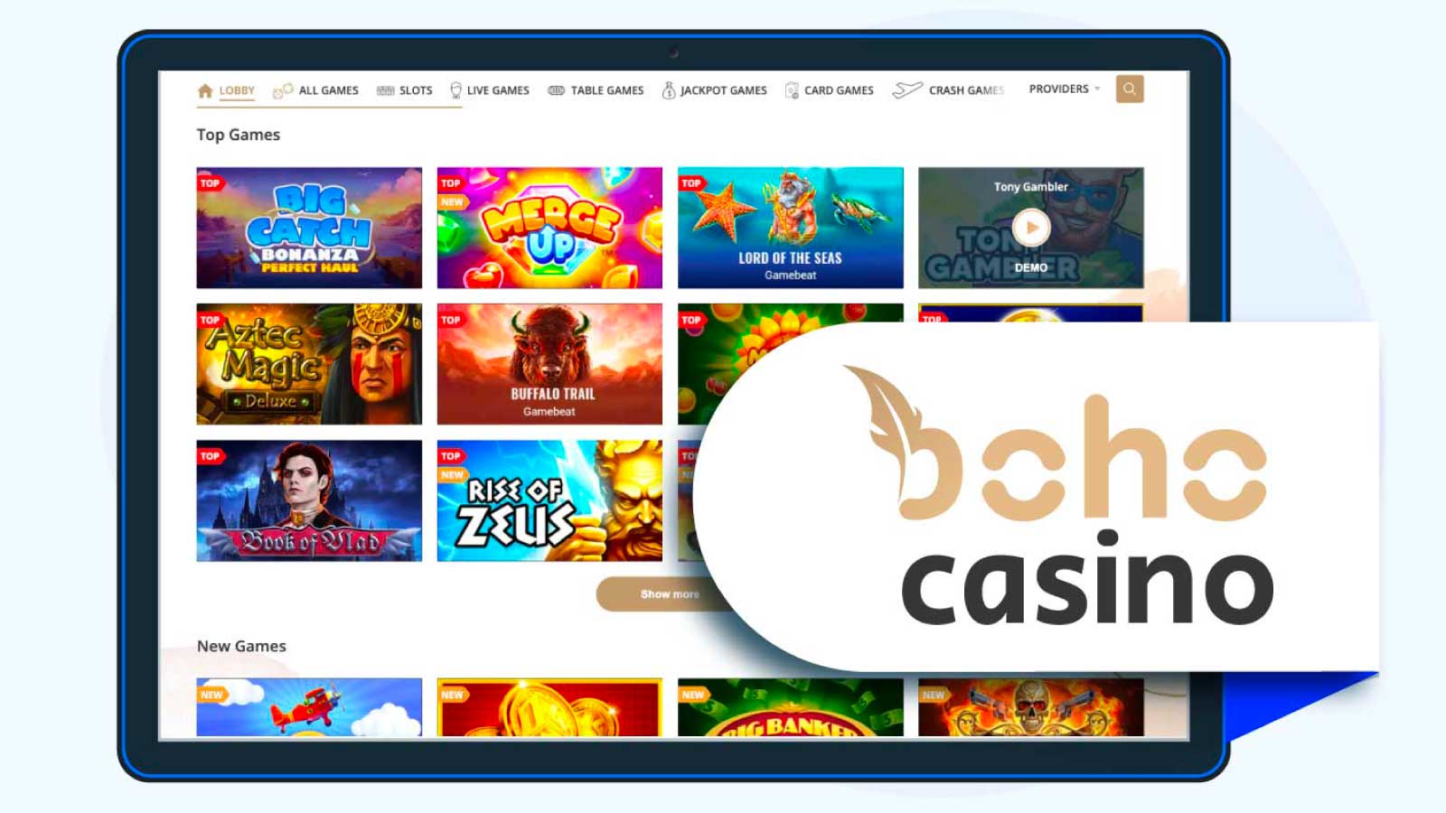 Boho Casino - Best Maximum Cashout Bonus