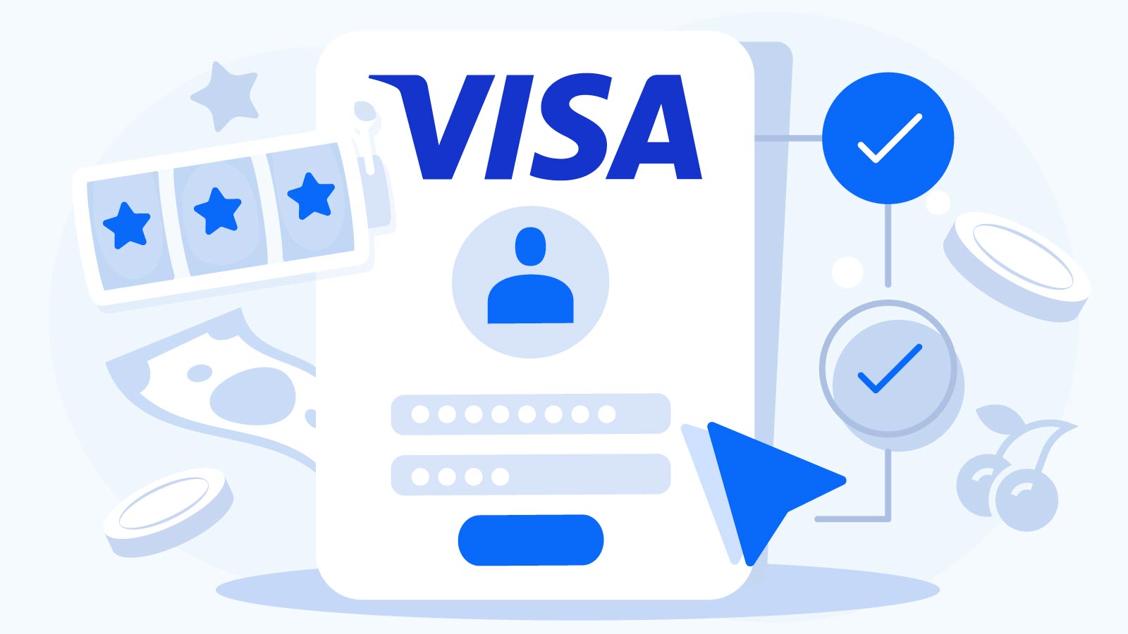 Visa Online Casinos Registration Process