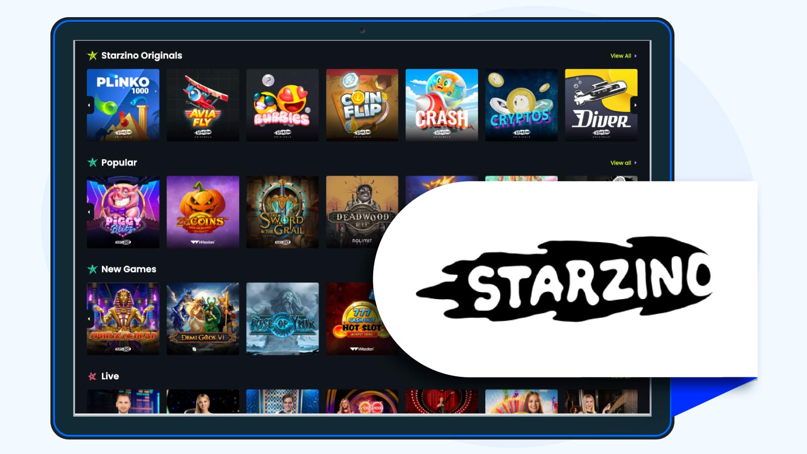 1. Starzino Casino Quick Review