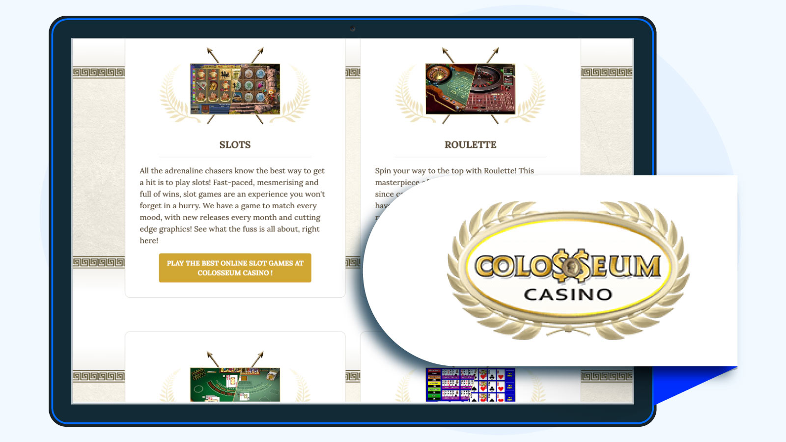 Colosseum Casino Quick Review (7.1/10)