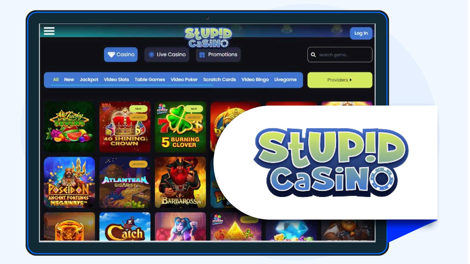 Stupid Casino Quick Review (8.1/10)