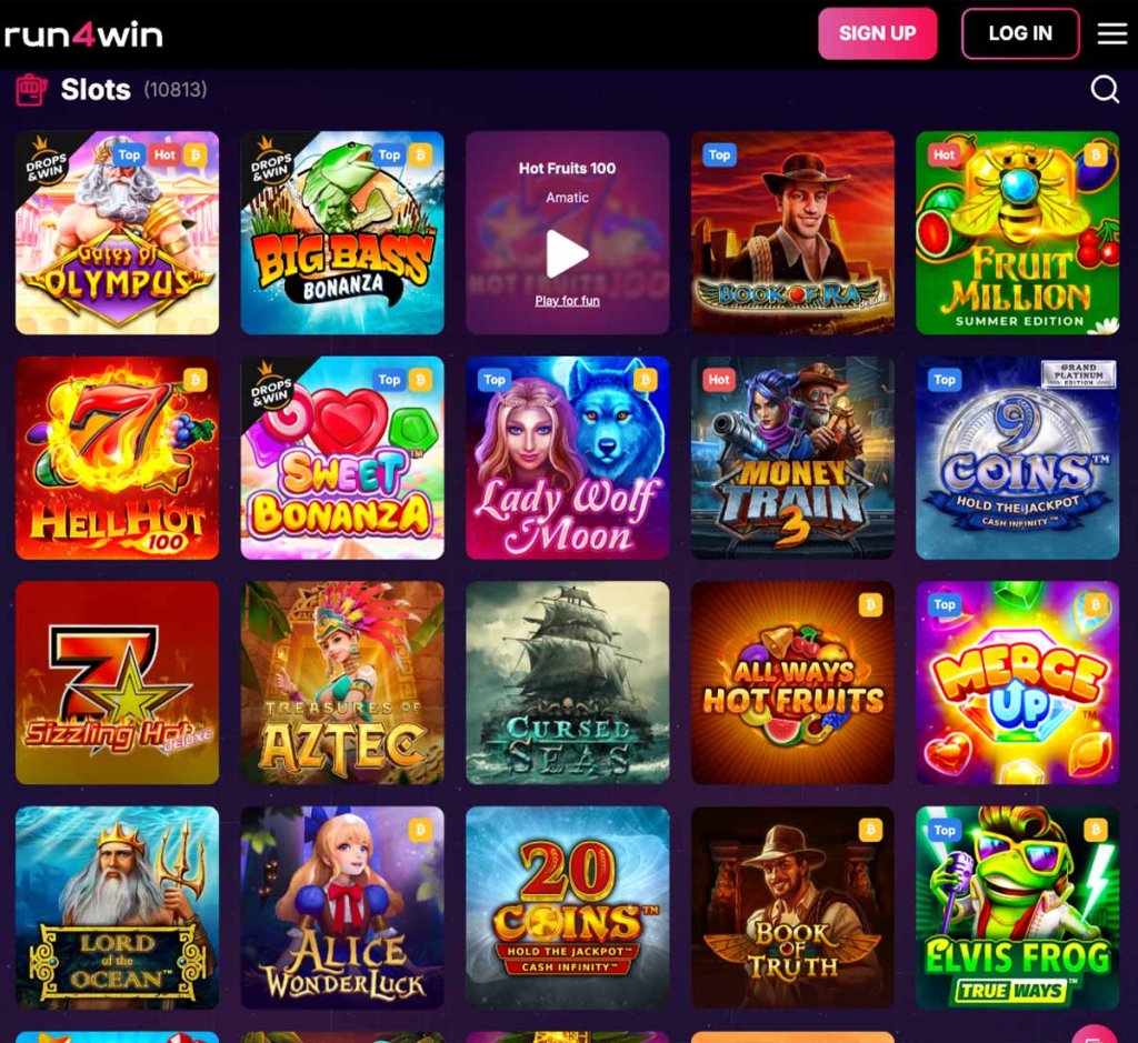 Run4Win-casino-slots-variety-review